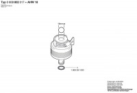 Bosch 0 600 802 017 AHW 18 Tap Connection Piece Spare Parts